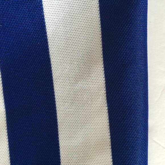 VTG Maska Ultrafil Referee Jersey Small White Blue Striped Long Sleeve Full Zip - Picture 8 of 9